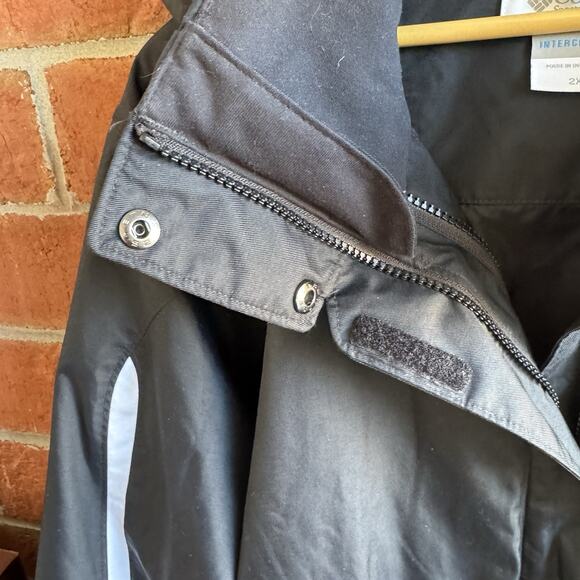 Columbia Bugaboo black Fleece Interchange Hooded winter Jacket Plus 2XL EUC - Picture 12 of 14